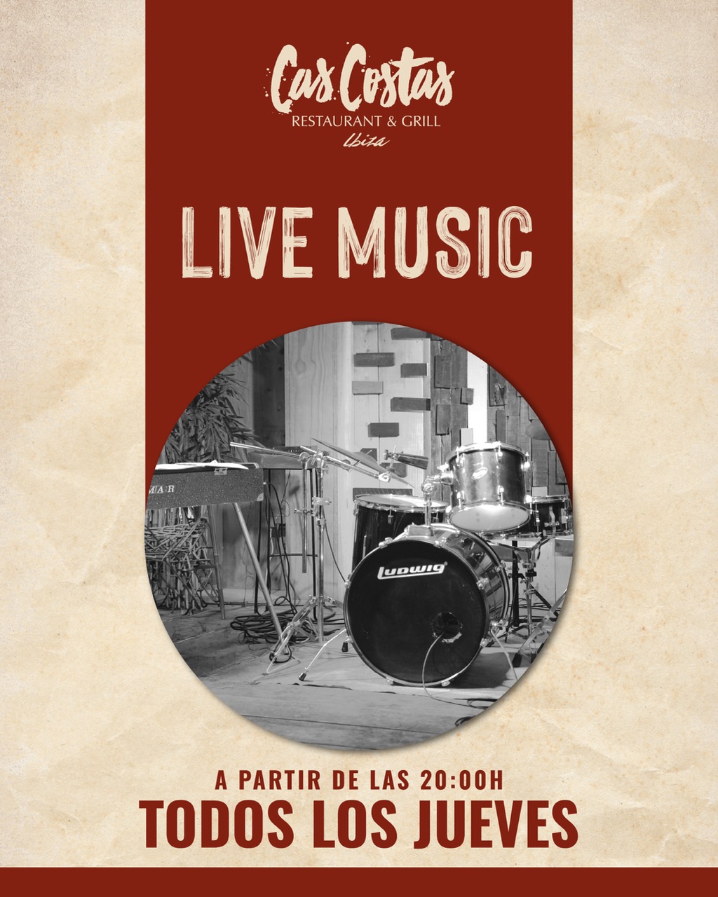 Live Music los jueves en Cas Costas