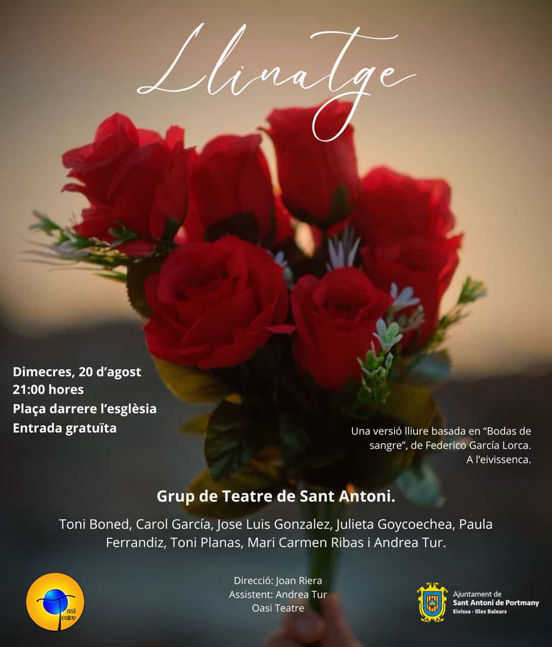 Llinatge, una adaptación ibicenca de Bodas de Sangre