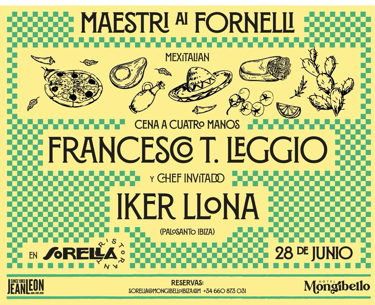 Mexitalian en Mongibello, primera cita de Maestri ai Fornelli