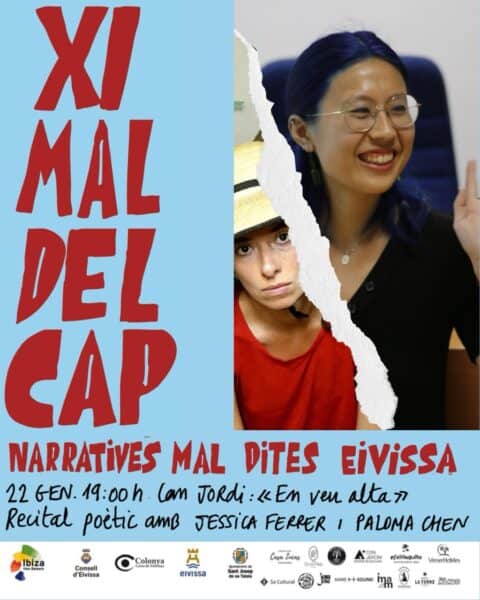 Mal del Cap lleva la poesía a Can Jordi con Jessica Ferrer y Paloma Chen