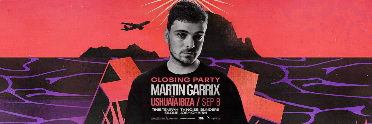 Closing of Martin Garrix in Ushuaïa Ibiza Fiestas Ibiza