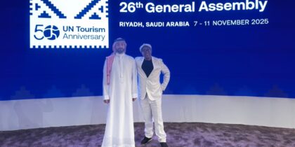 Maxi Johal representa a O Beach Ibiza en la Asamblea de la OMT en Arabia Saudí