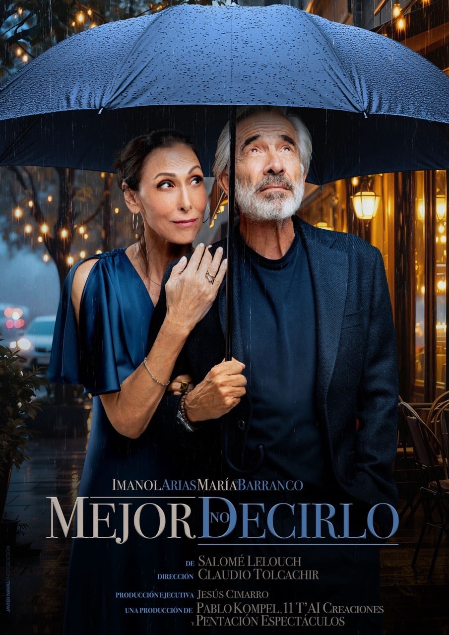 «Mejor no decirlo», teatro con Imanol Arias y María Barranco