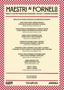Maestri ai Fornelli invita a Andrea Antonini para una exquisita cena a cuatro manos