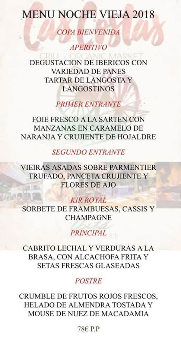 menu-cap d'any-2018-ques-costes-Eivissa-welcometoibiza