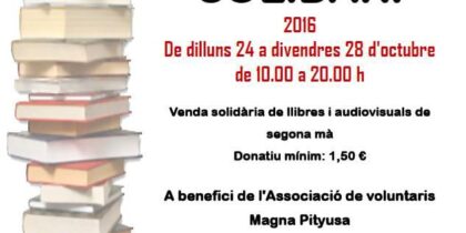 Vuelve el Mercadillo de Libros Solidario en Ibiza