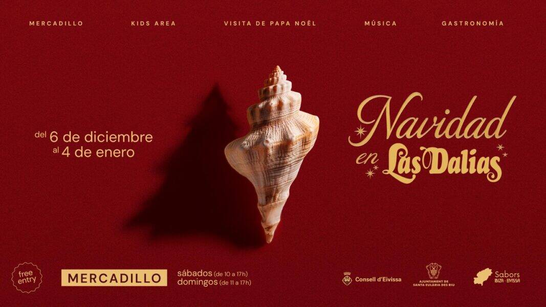 Mercadillo de Navidad en Las Dalias Ibiza
