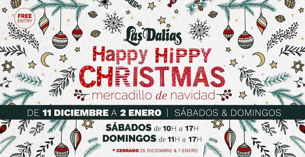 Mercadillo de Navidad en Las Dalias Ibiza 2021/2022 Actividades Ibiza