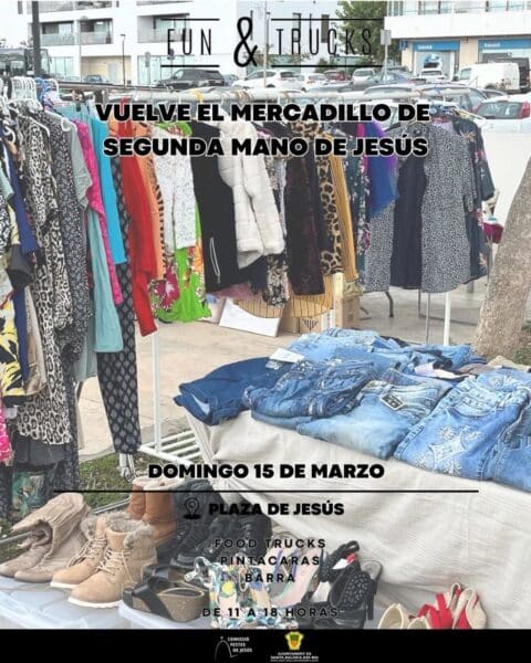 Mercadillo de Segunda Mano de Fun & Trucks en Jesús