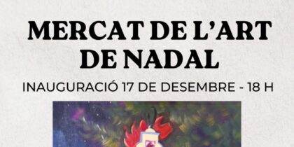 Mercat d'Art per Nadal, exposición de la AMAE en San Rafael