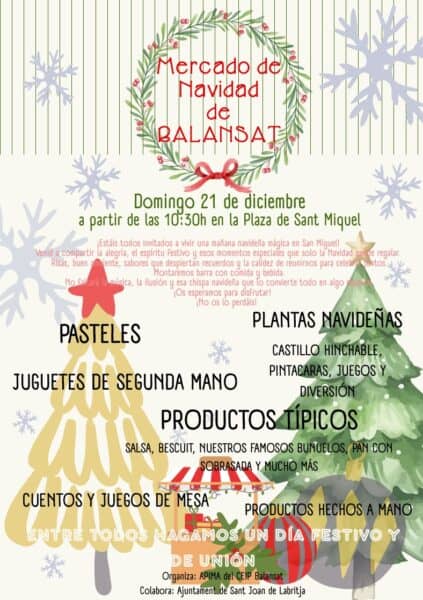 Mercat de Nadal en San Miguel