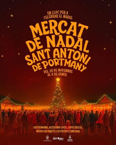 Mercat de Nadal – Mercadillo de Navidad en San Antonio