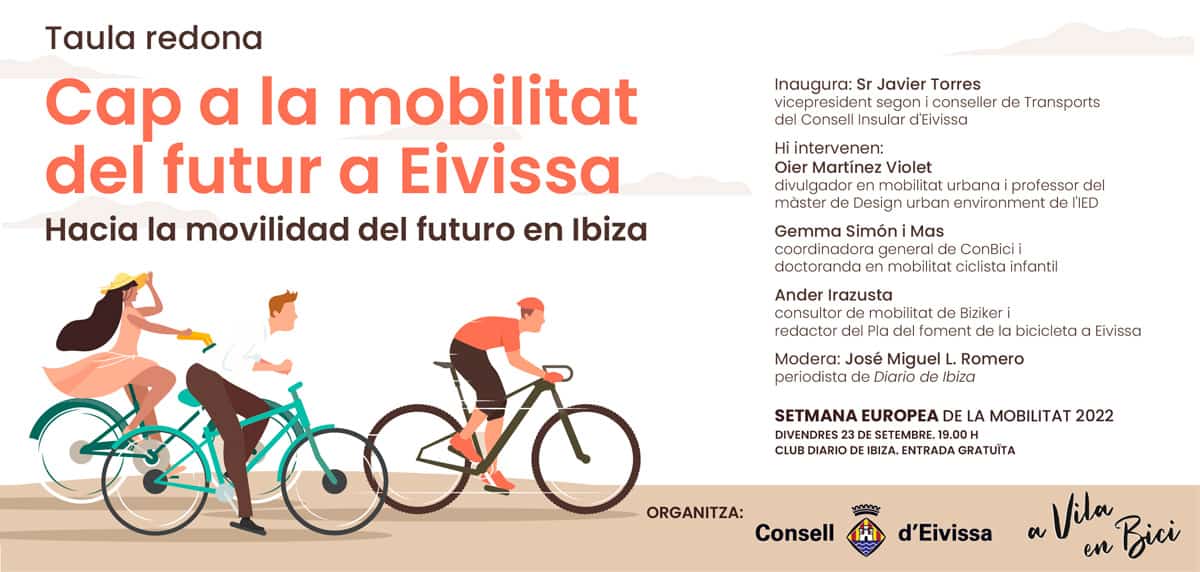 Mesa redonda sobre movilidad en Ibiza Deportes Ibiza