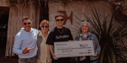 Michael Bibi recauda más de 56.000 euros para APAAC en Beachouse Ibiza