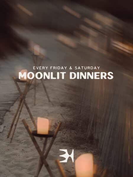 Moonlit Dinners, mágicas veladas en Beachouse