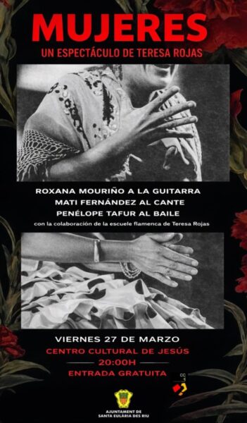 Mujeres, flamenco en el Centro Cultural de Jesús