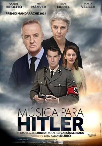 Música para Hitler, con Carlos Hipólito y Kiti Mánver, en Can Ventosa