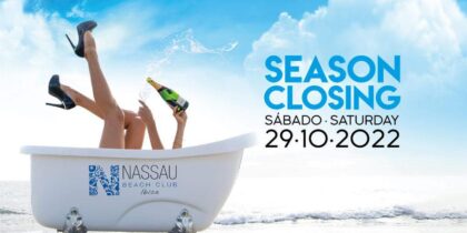 Seizoensafsluiting van Nassau Beach Club Ibiza