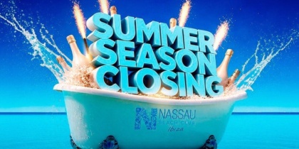 Chiusura della stagione estiva del Nassau Beach Club Ibiza