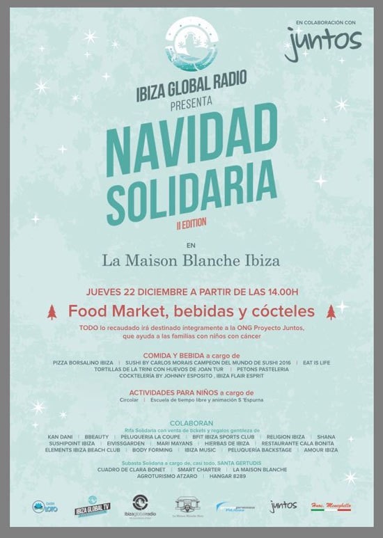 navidad-solidaria-ibiza-global-radio-la-maison-blanche-welcometoibiza