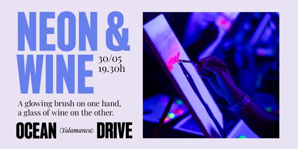 Taller de Pintura Fluorescente en Ocean Drive Talamanca