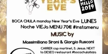 New Year’s Eve en Boca Chula Ibiza