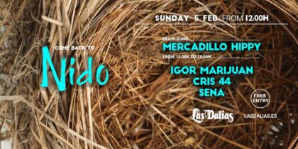 Открытие рынка Las Dalias и новая сессия вечеринки Nido