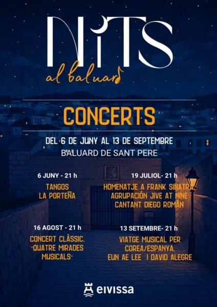 Nits al Baluard, música en directo en Dalt Vila