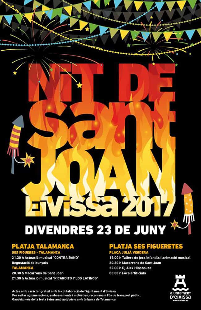 Planes noche de San Juan en Ibiza 2017 - Guía de Ibiza