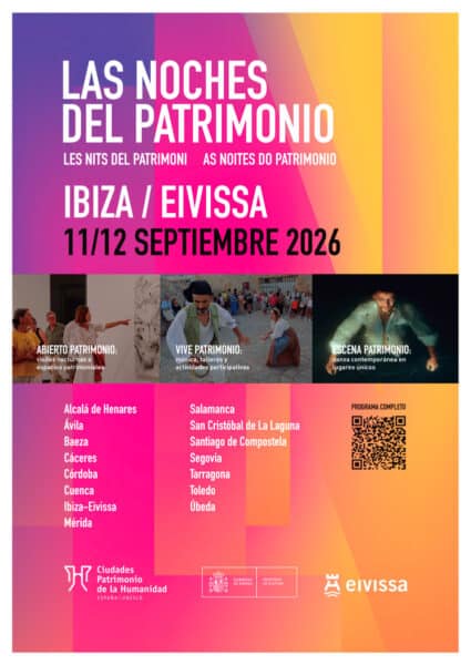 Octava edición de la Noche del Patrimonio en Ibiza