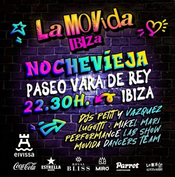 Fiesta de Nochevieja con La Movida