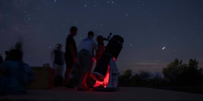 Osservazioni astronomiche da Cala d'Hort