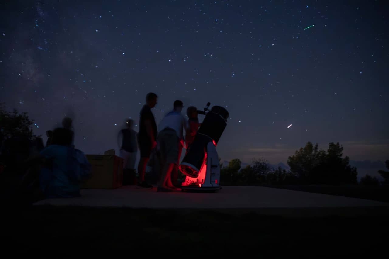 Observaciones Astronómicas desde Cala d’Hort