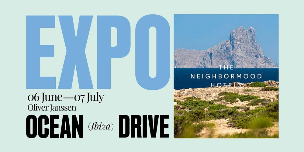 Exposición de Oliver Janssen en Ocean Drive Ibiza
