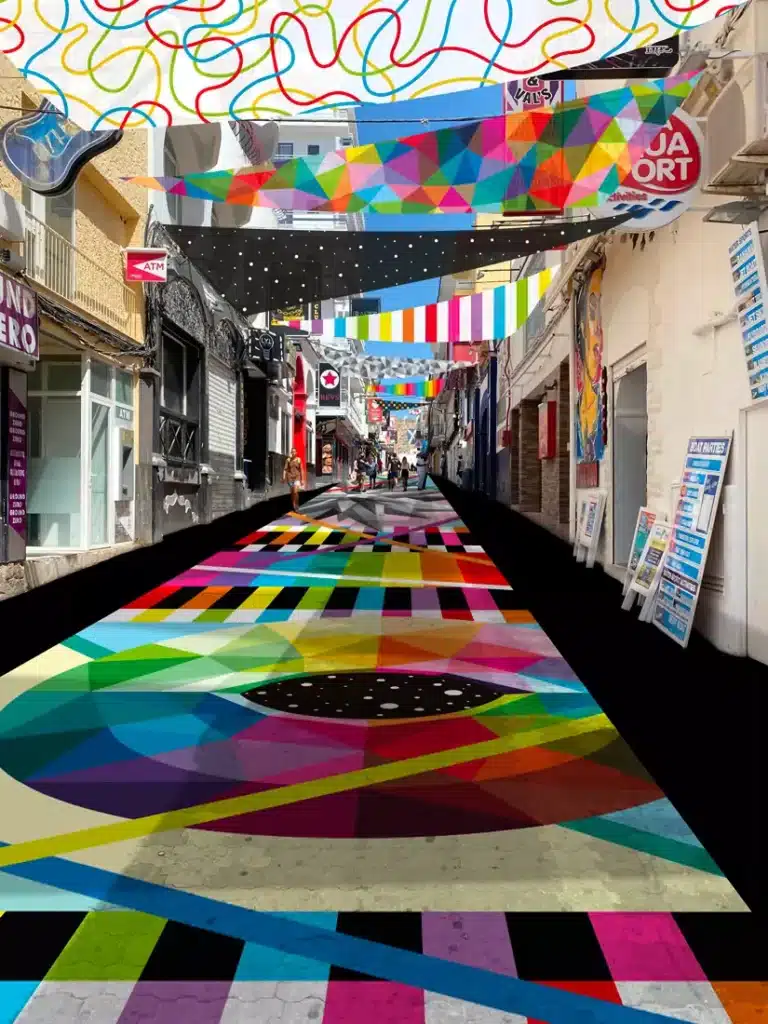 Okuda San Miguel transformará el corazón de San Antonio