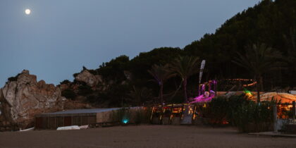 On the beach Ibiza