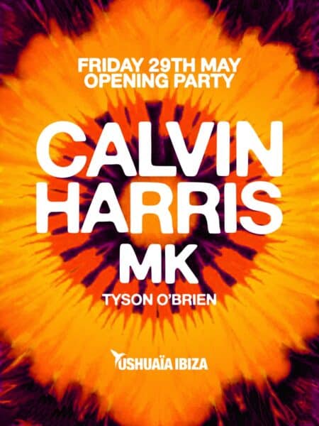 Opening de Calvin Harris en Ushuaïa Ibiza