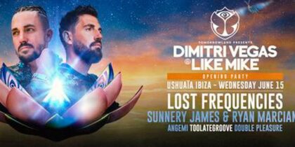 Eröffnung von Tomorrowland präsentiert Dimitri Vegas & Like Mike im Ushuaïa Ibiza