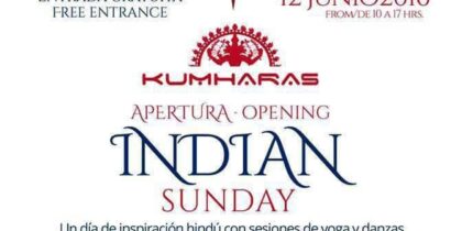 Eröffnung des indischen Sonntags, Tag der Inspiration bei Kumharas Ibiza