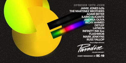 Opening de Paradise de Jamie Jones en DC10 Ibiza