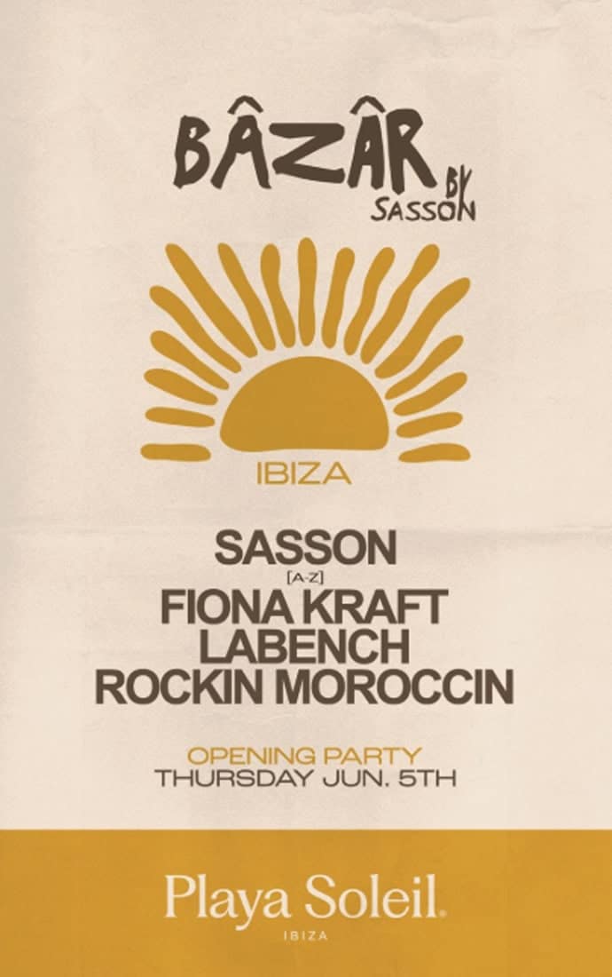 Opening de Bâzâr by Sasson en Playa Soleil