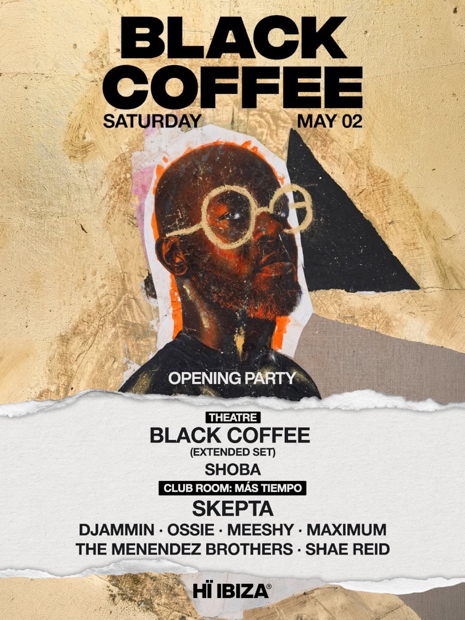 Opening de Black Coffee en Hï Ibiza