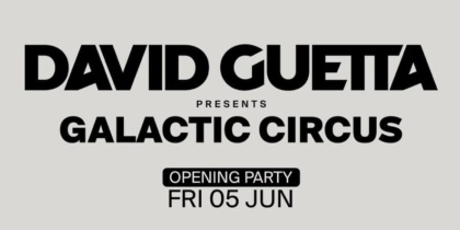 Opening Party de Galactic Circus con David Guetta en [UNVRS]