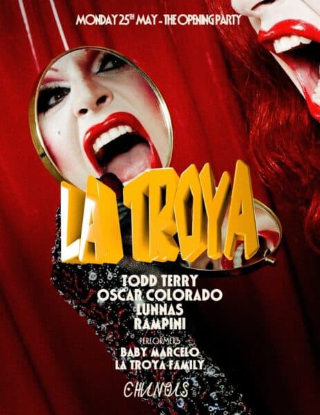 Opening de La Troya en Chinois Ibiza