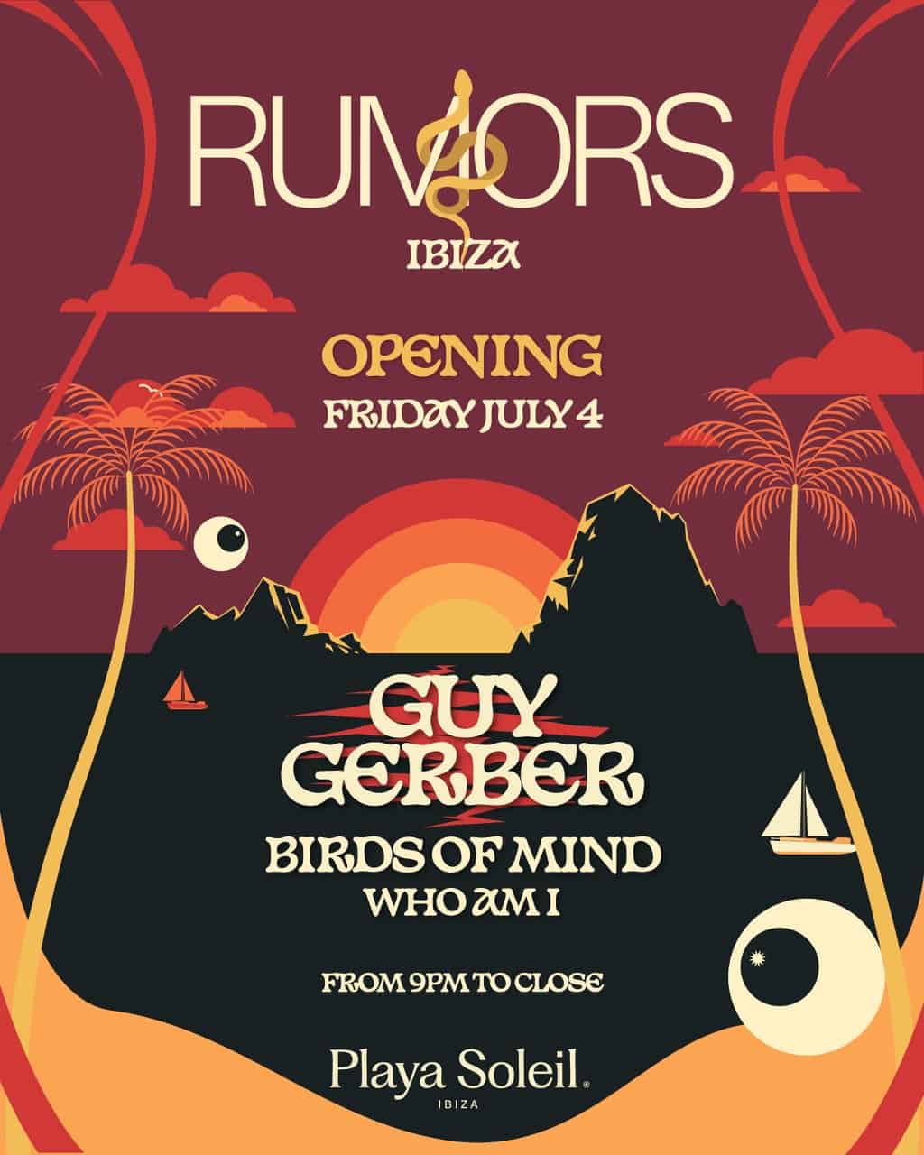 Opening Party de Rumors en Playa Soleil