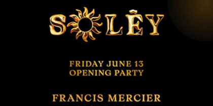 Opening Party de Solèy, de Francis Mercier, en Chinois Ibiza