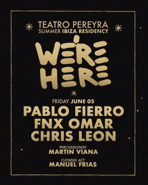 Opening Party de WE'RE HERE de Pablo Fierro