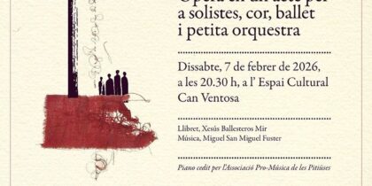 Ariadna. Más allá del mito. Ópera en Can Ventosa