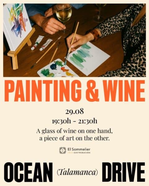 Taller Painting & Wine en Ocean Drive Talamanca