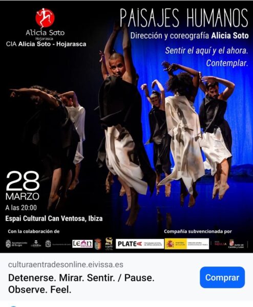 Paisajes humanos, danza contemporánea en Can Ventosa